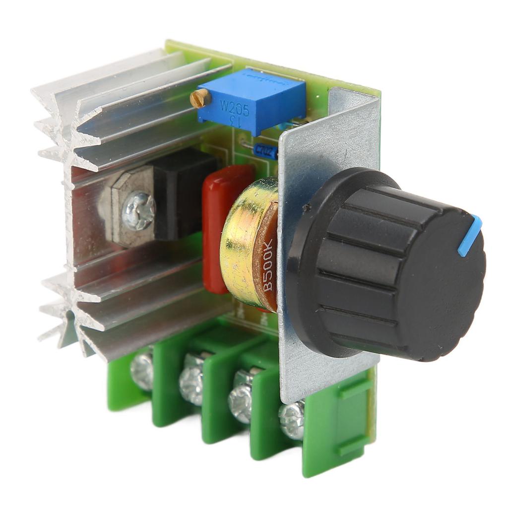 Modulo Regolatore di Tensione Controller Scheda di Controllo Regolabile 220V 2000W per Velocità di Illuminazione