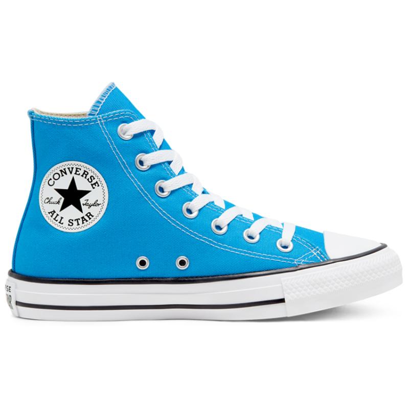 Converse Chuck Taylor All Star Comfortable and Versatile High-Top Espadrilles Unisex Sky Blue