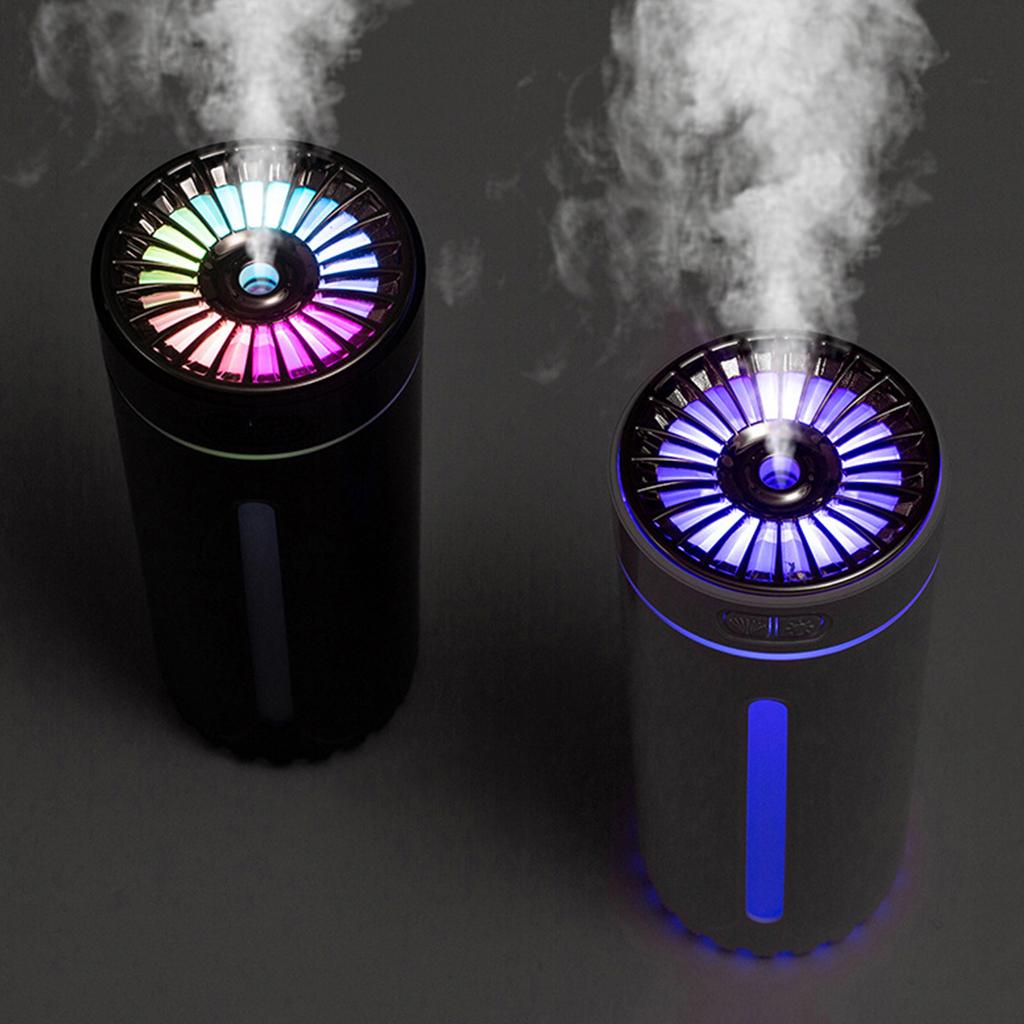 USB Air Purifier Lighting and Spray Modes Vehicle Aromatherapy Machine Colorful Night Light 30db Mute Humidification Equipment