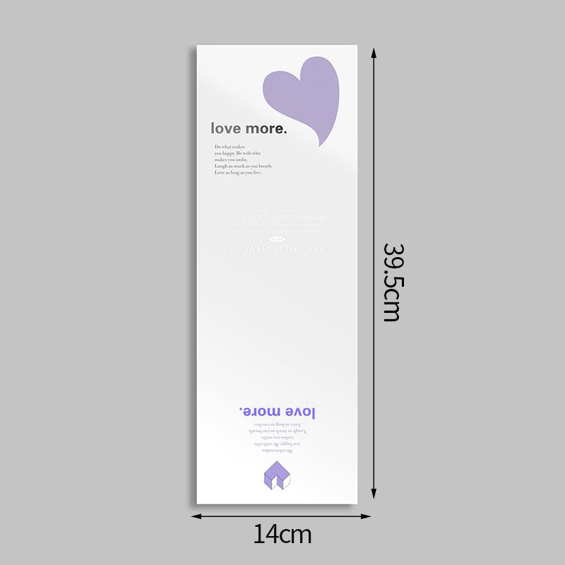 5/10pcs Flower Wrapping Bags Transparent Flower Packaging Gift Packing Bags with Handle Wedding Birthday Candy Flowers Box Decor