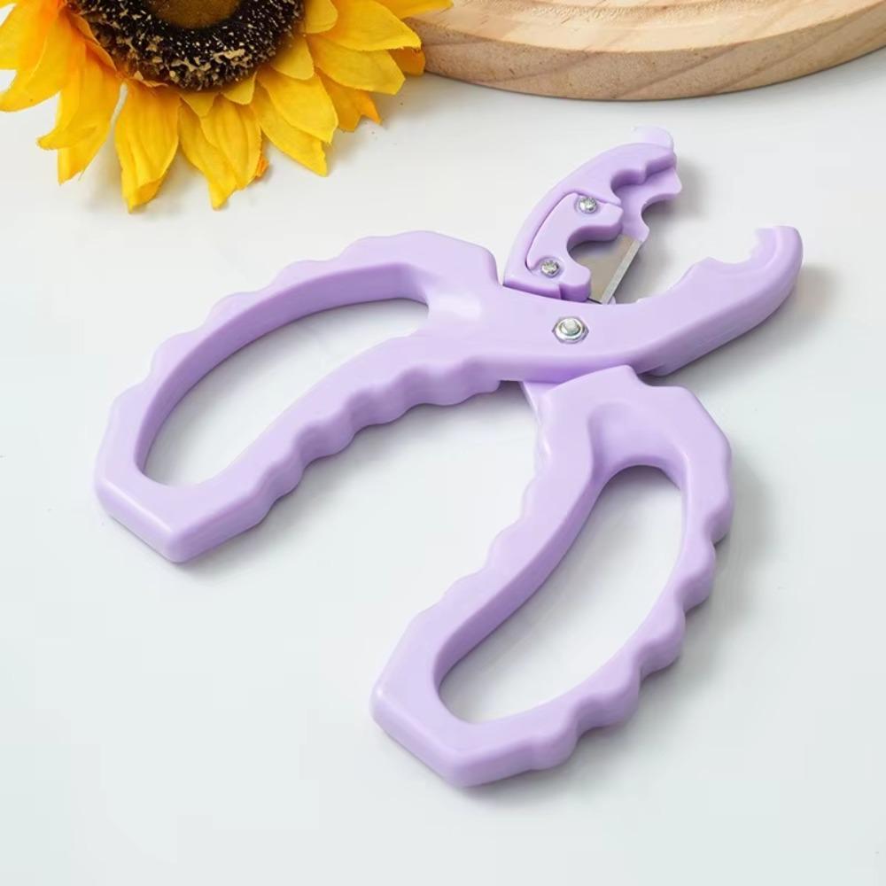 

Replaceable Blade Floral Thorn Remover Flower Arrangement Scissors Gardening Tool фіолетовий