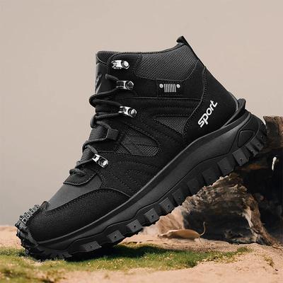 Hiking Boots Outdoor Shoes for Men Non-Slip Men's Sneakers Wear-resistant Sports and Leisure Casual Sneaker Soft and Comfortable