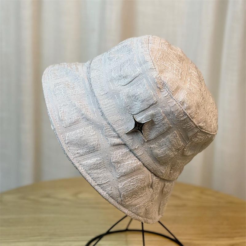 Модная шляпа рыбака в японском стиле, летняя панама от солнца, регулируемая, подтягивающая лицо, повседневная кепка серый