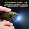 1 Stück tragbare LED-Lampe Taschenlampe Handkurbel Dynamo Fackel Laterne Professionelle Solarstrom Zeltleuchte für Outdoor-Camping Bergsteigen