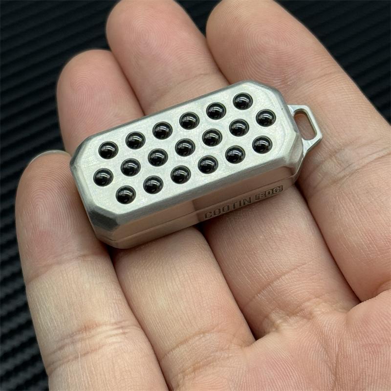 Bubble Magnetic Push Fidget Slider EDC Press Fidget Toy Fun Stainless Steel Haptic Slider Stress Relief Toys ADHD Toy Office Toy