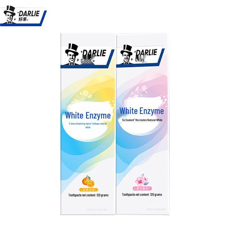 Darlie All Shiny White Enzyme Toothpaste Duo