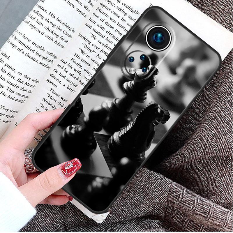 Chess Board Dark Horse Case For Honor Magic 5 6 7 8 Pro Honor Win RT X9d X9c X9b X9a X8c X8b 50 70 90 400 200 Lite