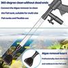 Aquarium Gravel Cleaner Kit Aquarium Cleaner Aquarium Water Change Aquarium Floor Vacuum Cleaner Gravel Cleaner Water Changer Aquarium (Black)