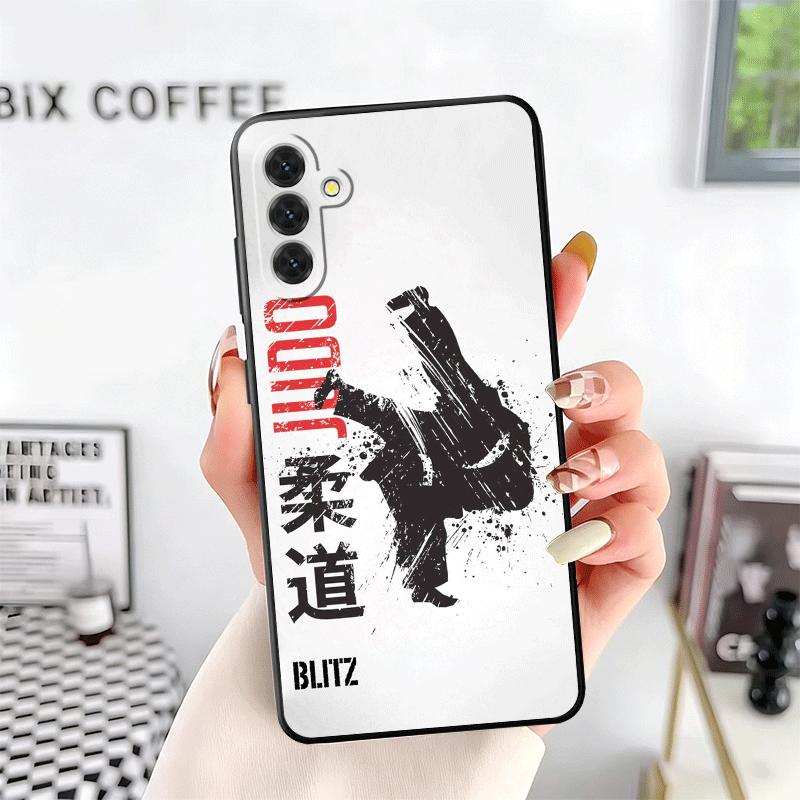 Judo Jiu Jitsu BJJ Brasilianische Weiche Handyhülle für Samsung A17 A37 A57 A16 A26 A36 A56 A15 A25 A35 A55 A14 A24 A34 A54 A13 A23 A33