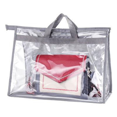 Handtaschen Staubbeutel für Schrank PVC Klar Handtaschen Aufbewahrungs Organizer Geldbörsen Schutz Aufbewahrungsbeutel mit