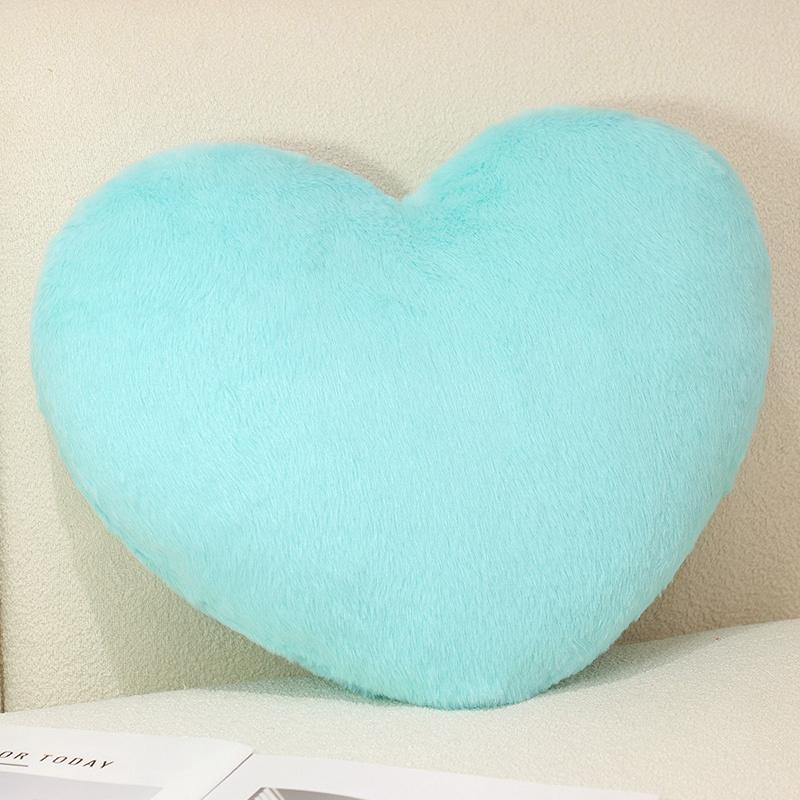 10/36CM Simulation Heart Shaped Plush Throw Pillow Soft Sofa Cushion Stuffed Plushie Toys Cute Small Pendant Valentine's Gifts