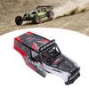 RC Car Shell Impact Resistant Lightweight Rubber Red Remote Control Car Body Shell Replacement for W