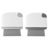 2-in-1 Window Slot Cleaning Brush Portable Door Groove Hair Grip Brushes Tight Gap Cleaner Brush for Household Deep Cleaning
