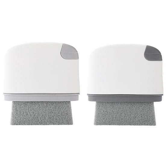 2-in-1 Window Slot Cleaning Brush Portable Door Groove Hair Grip Brushes Tight Gap Cleaner Brush for Household Deep Cleaning