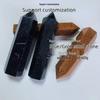 Hexagonal Blue Sandstone Goldstone Energy Gem Ornament