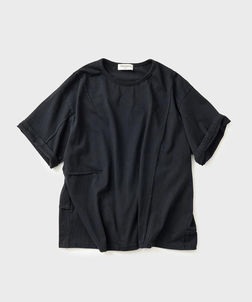 HOOVES Disrupt Washed Short Sleeve Tee [Black]