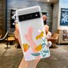 For Google Pixel 10 Pro 10A Phone Case Pixel 9 Pro XL Pixel 8 Pro 9A 8A 7A 7 6A 6 Pro Soft TPU Cover Cute Cartoon Candy Painted