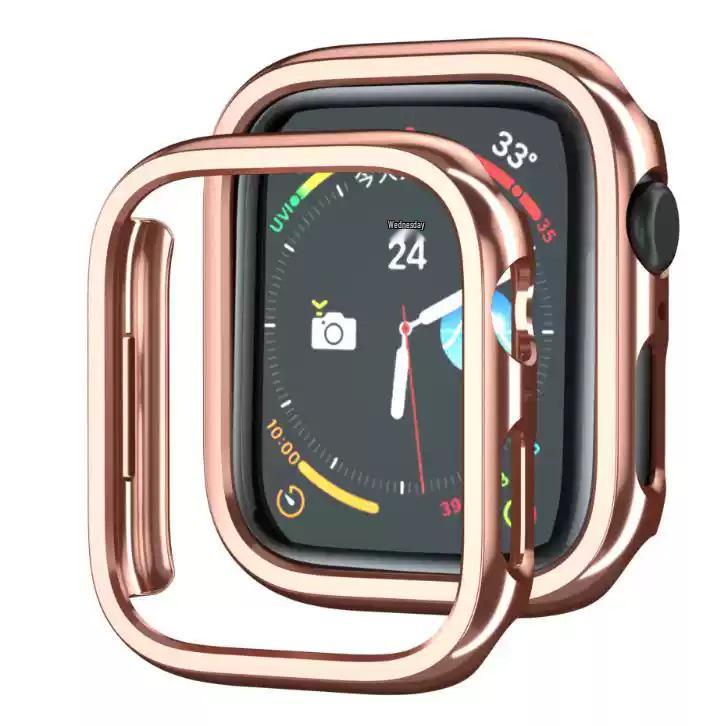 Apple S10 Akıllı Saat Kılıfı: Apple Watch 8/7 ile Uyumlu, Kaplamalı Çerçeve, Yarı Kapalı Koruyucu Kılıf