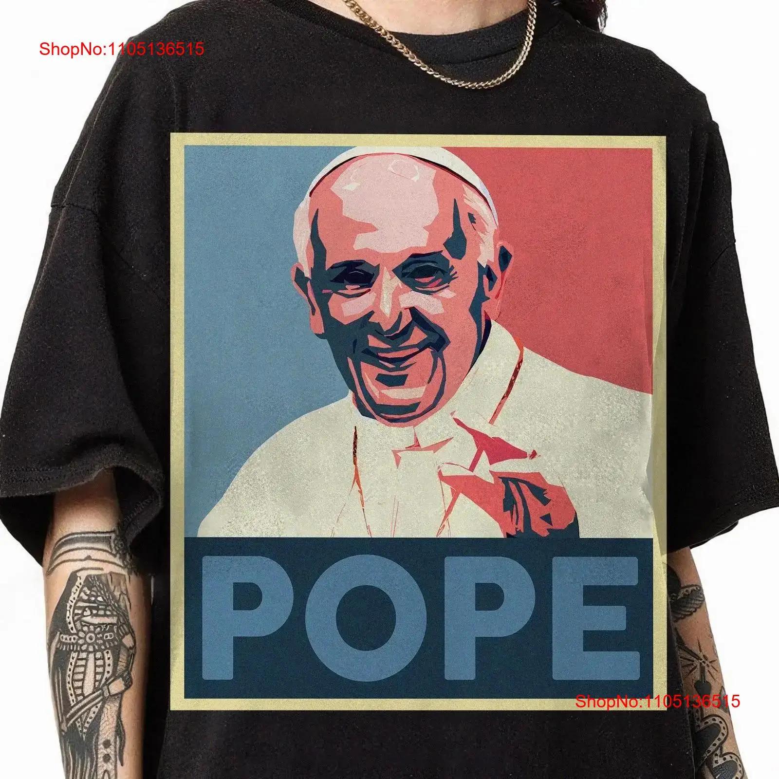 RIP Pope Francis T Shirt 1936 2025 God Bless TSh vintage Washed Casual Versatile Slightly Stylish Soft Top For Everyday Wear S разноцветный