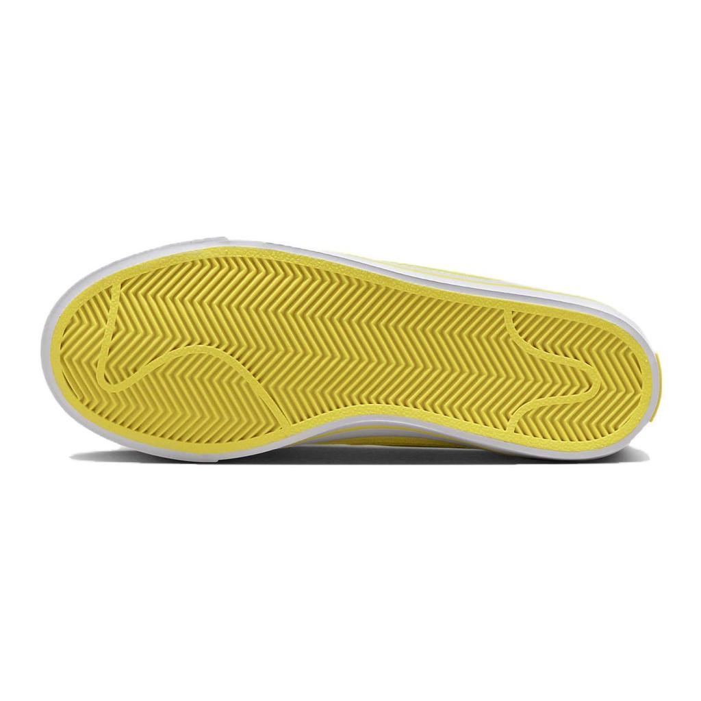 Nike Court Legacy GS Opti Yellow Kids Sneakers White Summit-White DA5380-119