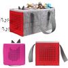 Vakdon 2PCS with Toys Portable Carrying Case for Toniebox Starter Set, Headphones and Charging Station, Can Hold 30-40 Tonies Figures Characters,