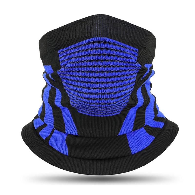 Winter Warm Cycling Neck Gaiter Windproof Neck Cover Facemask for Skiing Cycling