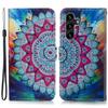 For Samsung Galaxy A56 5G Case Pattern Leather Wallet Phone Cover with Card Holder