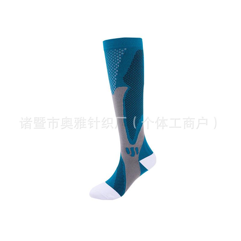 Nylon Magic Pressure Socks Men And Women Cycling Running Sports Football Socks Outdoor Calf Socks
