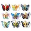 1 Piece Resin Insect Charm 18K Gold Plated Butterfly Animal Brass Pendants For DIY Necklace Bracelet Jewelry Making 24mm x 20mm