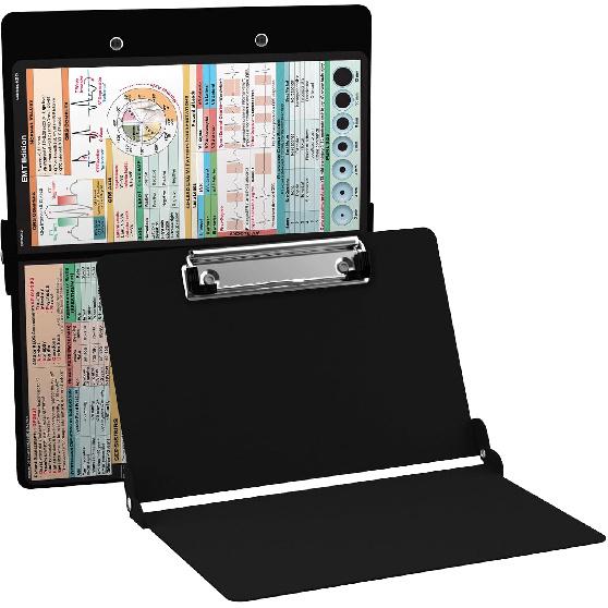 Whitecoat Clipboard® - EMT Edition (Red, Bifold) Bifold
