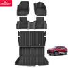 Smabee Right Drive for Honda WR-V WRV 2025 (JP Version Only) Car Floor Mats Trunk Pad TPE 3D Waterproof Protective Accessories