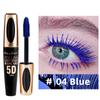 5D Silk Fibe Mascara Lengthening 5 Colors Lash Eyelash Extension Eye Lashes Brush Αδιάβροχο μακιγιάζ ομορφιάς