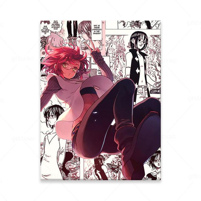 

Рамка из цельного дерева, Gowther, семь смертных грехов, персонаж мультфильма, шитье, комиксы, украшение для дома, холст, картина, декор для гостиной, художественный постер 15*20cm(with frame)