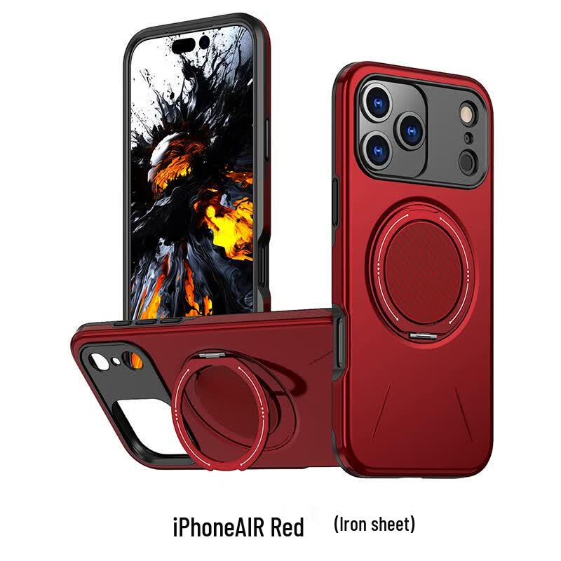 CAXITON Magnetic Phone Case with Rotating Gear Stand