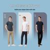 YaGeEr Men's Business Casual Short Sleeve T-Shirt