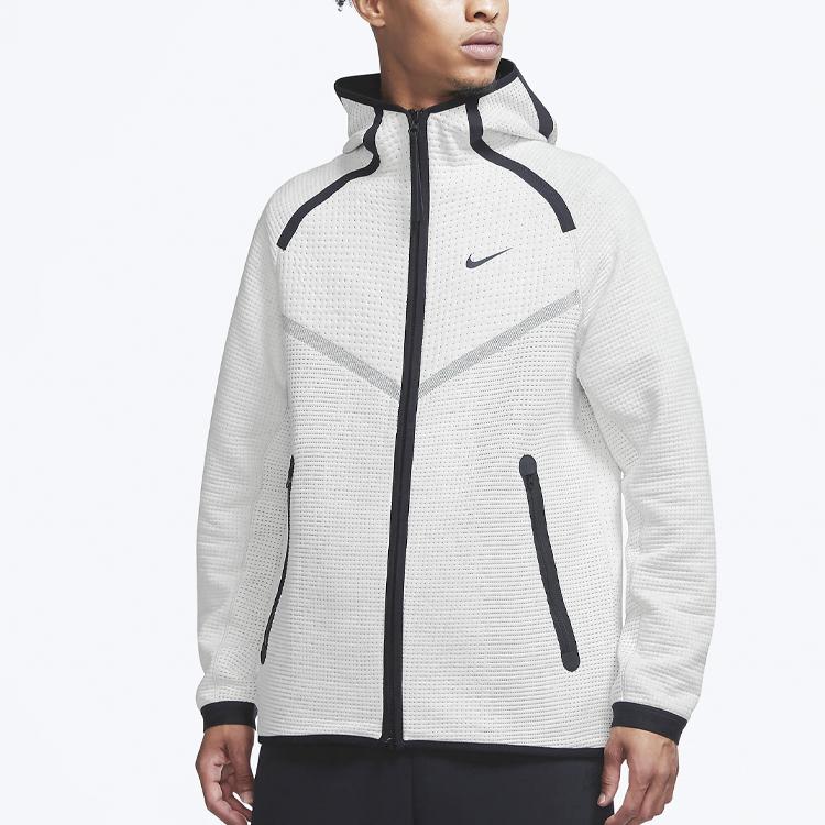 Nike Tech Pack Windrunner Zip-Up Hooded Jacket Men Jackets Light-Bone CU3599-072