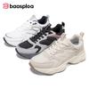BAASPLOA Damen Sportschuhe mit dicker Sohle, Mesh Laufschuhe, Freizeitschuhe, Wanderschuhe, Studentenschuhe, weiße Schuhe, flache Sportschuhe, Tennisschuhe