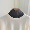 New Winter Modal High Nack Fake Collar Women Solid Detachable Fashion Color Warm Collar Jersey Turtleneck Elastic