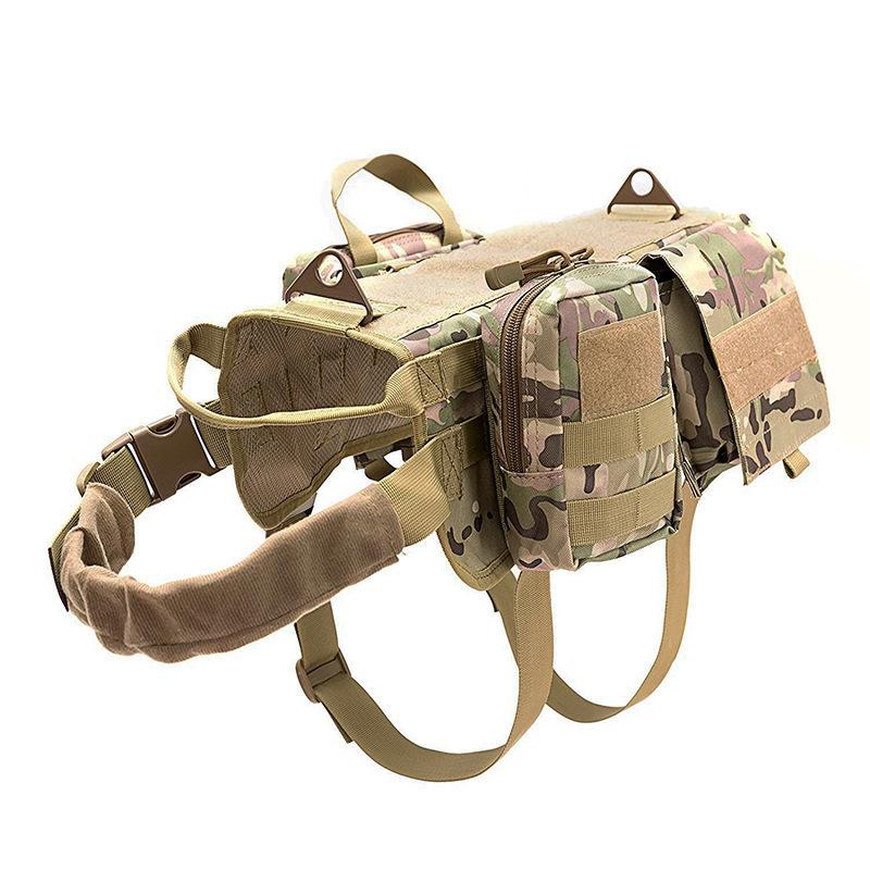 Waterproof Tactical Outdoor Dog Coat for Large Breeds