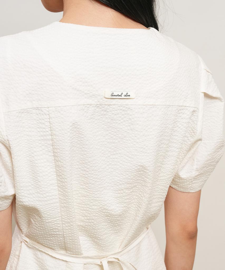 General Idea Voluminous Mini Dress [Ivory] / Gf2Lop511