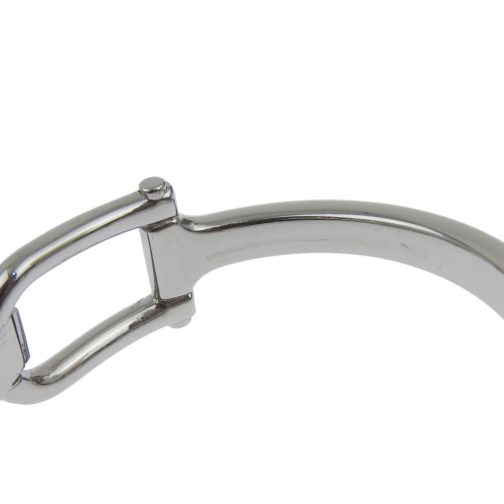 Gucci Watches 1500L SilverDial Stainless Steel Quartz Analog Display Women Used