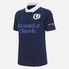 Men Women Short Sleeve Rugby Jersey Sport T-Shirt Cotton Blend Athletic Top Basketball Training Running Gym