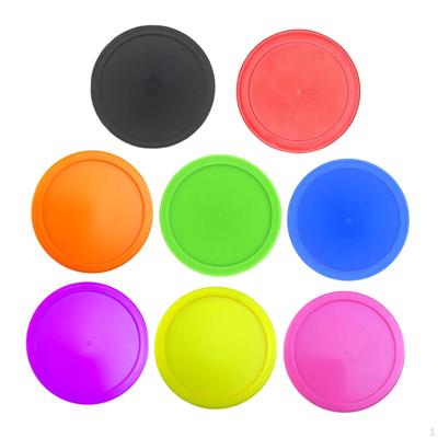 8 Pieces Air Hockey Pucks Replace Full Size Heavy Mini Table for