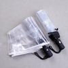 1 Fully Automatic , Outdoor Triple Fold Rainproof Visual Transparent Umbrella for Outdoor Windproof  Household Daily Necessities