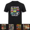 Old School Cassette Tshirt Vintage Cassette Tape Graphic Tee Retro Playlist 80s 90s Audio Lover Gift T Shirts HJ165