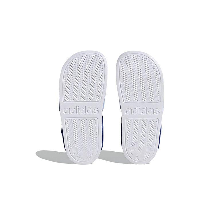 adidas Adilette Sandale C Lucid Blue Dawn Kinder Sneaker Leuchtend Rot H06444