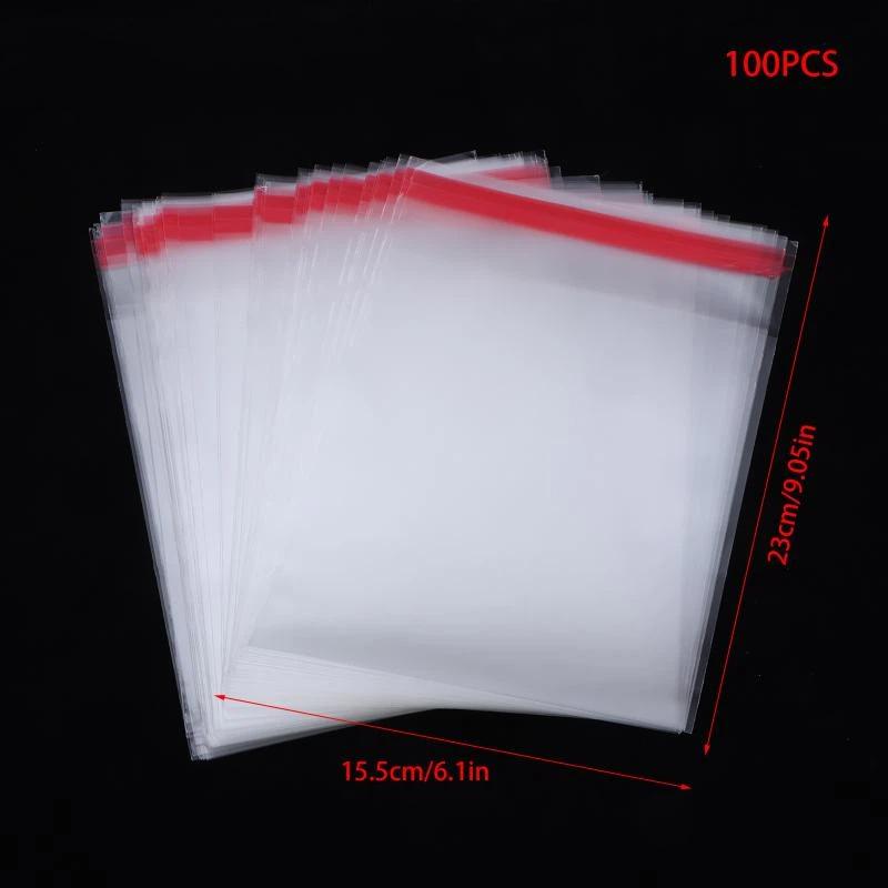 100PCS Self-Adhesive Protective Bags For Game Box Dustproof Moisture-proof