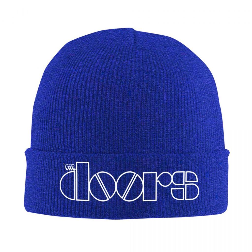 The Doors Knitted Hat Beanie Autumn Winter Hats Warm Street Band Caps for Men Women