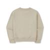 [Snowpeak] Women's Lettering Semi-Crop Sweatshirt Beige (S25FWFHT63)