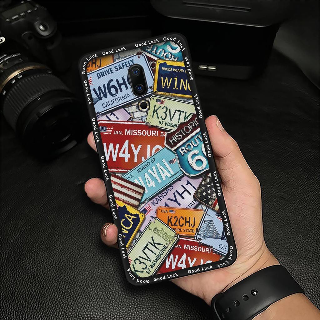 Anti-knock Fashion Design Phone Case For Meizu 16 Cartoon Full wrap Silicone Cover Cute protective Dirt-resistant TPU